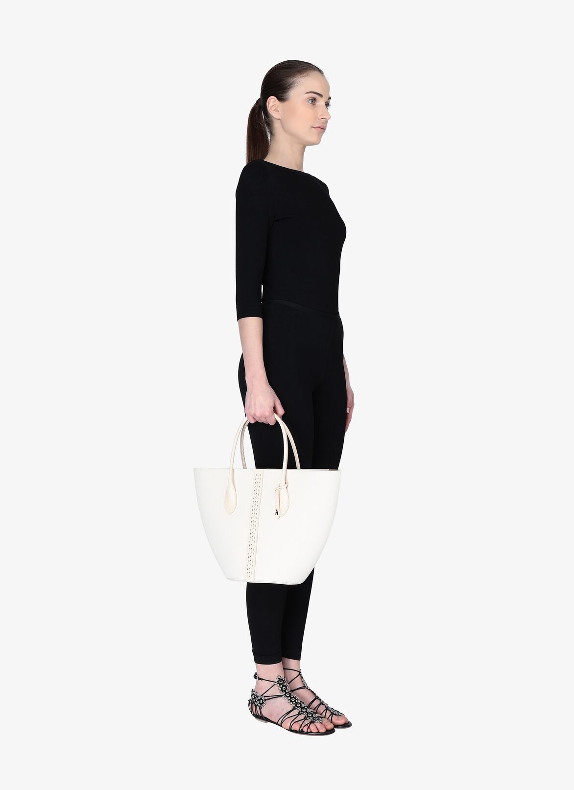 Latifa 20 Handbag ALAÏA IVORY LATIFA 20 HANDBAG